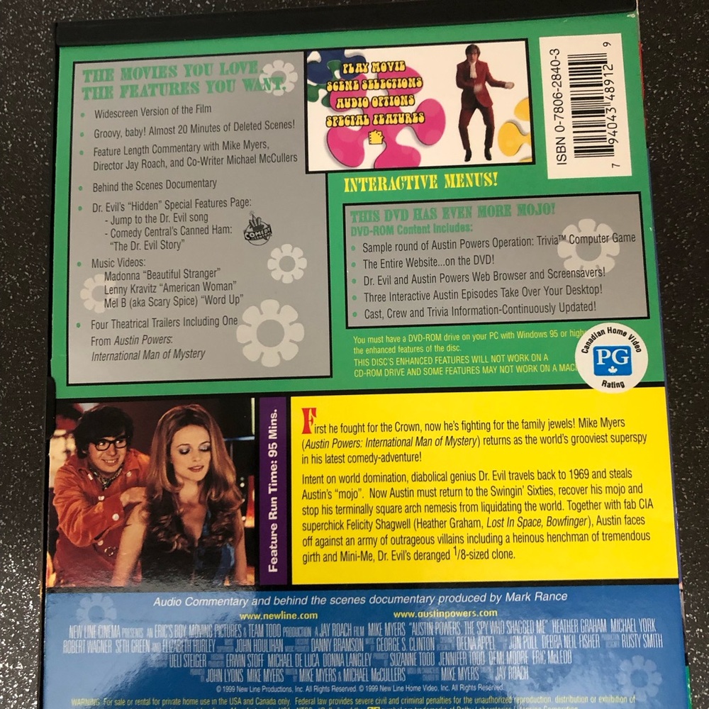 Austin Powers The Spy Who Shagged Me DVD - Picture 5 of 8